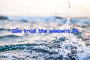 Cấu trúc the amount of và phân biệt với number of và quantity of