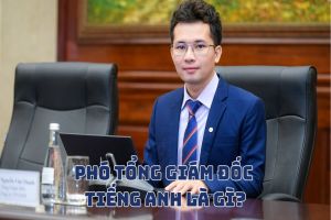 Phó tổng giám đốc tiếng Anh là gì? Bản dịch hàng đầu và cách phát âm