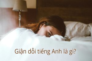 Giận dỗi tiếng Anh là gì? Cách phát âm từ sulk theo giọng quốc tế