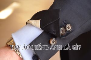 Tay áo tiếng Anh là gì? Cách phát âm sleeve chính xác theo phiên âm