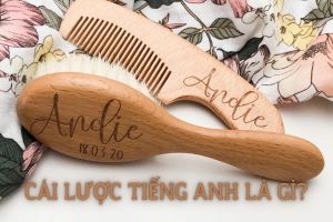 Cái lược tiếng Anh là gì? Cách phát âm từ comb, phân biệt comb và brush